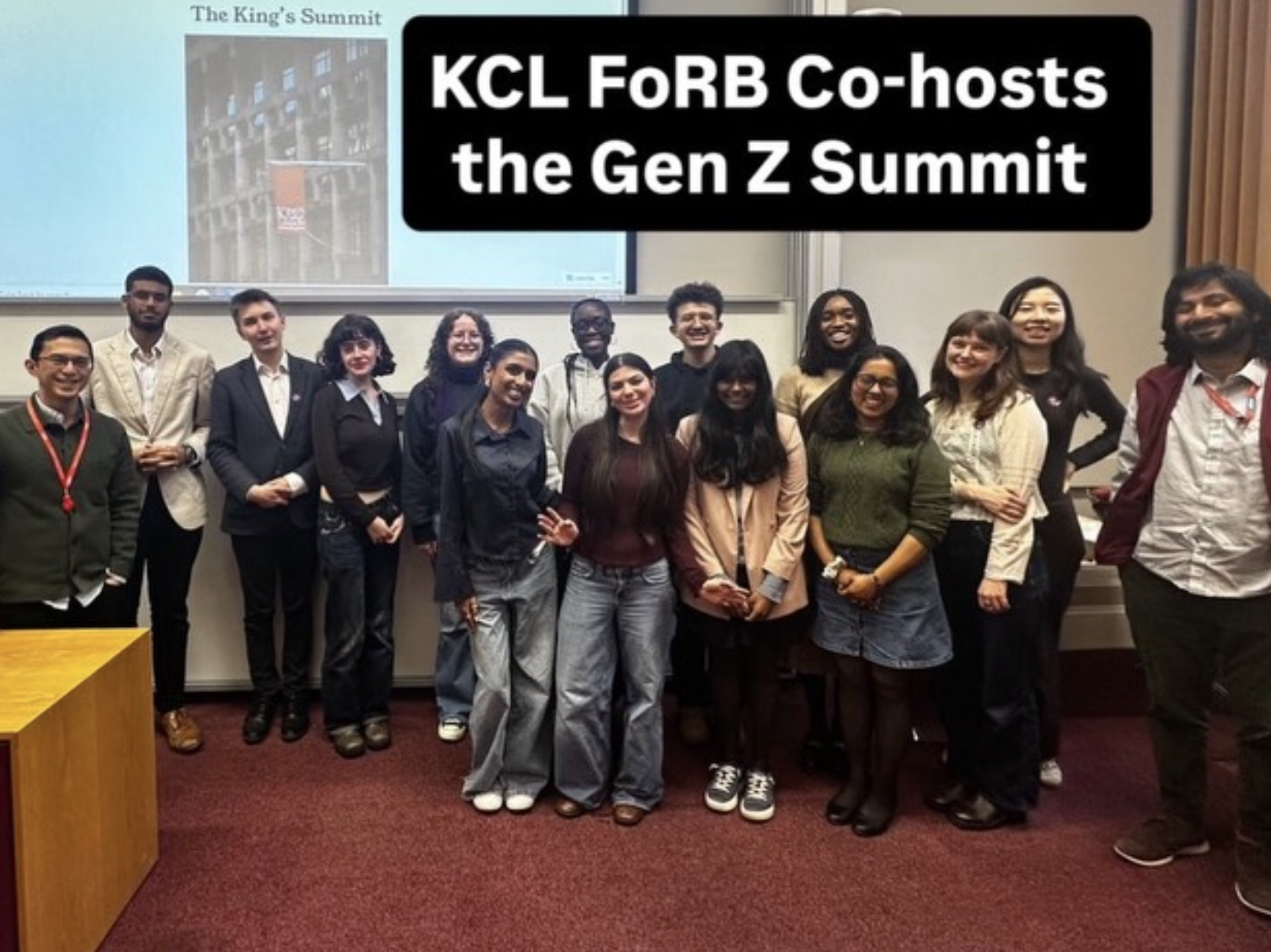 Students at KCL Summit